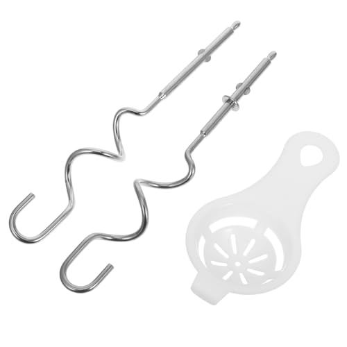 VOSAREA 1 Satz Handmixer Zubehör Knethaken mit Eierschneider Kompatibel mit Meisten Handmixern Langlebig Leicht zu Reinigen Passform für Verbesserte VOSAREA 1 Satz Handmixer Zubehör Knethaken mit Eierschneider Kompatibel mit Meisten Handmixern Langlebig Leicht zu Reinigen Passform für Verbesserte von VOSAREA