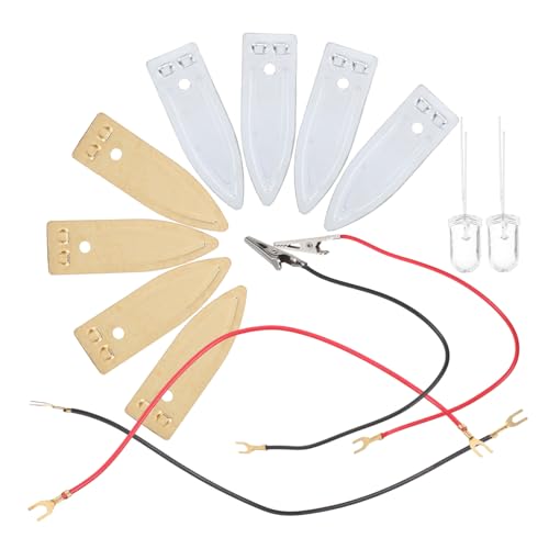 VOSAREA 1 Satz Kupfer Elektrodenstreifen Set für Fruchtbatterie Experimente Hochwertige Anode und Kathode für Spannende Wissenschaftsprojekte für Bildungseinrichtungen von VOSAREA