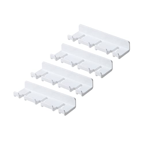 VOSAREA 1 Satz Multifunktionale Wandhaken Für Kabel Und Kleine Gegenstände Selbstklebend Weiß Für Wohnzimmer Schlafzimmer Badezimmer Ohne Bohren Starke Tragfähigkeit 4 Stück VOSAREA 1 Satz Multifunktionale Wandhaken Für Kabel Und Kleine Gegenstände Selbstklebend Weiß Für Wohnzimmer Schlafzimmer Badezimmer Ohne Bohren Starke Tragfähigkeit 4 Stück von VOSAREA