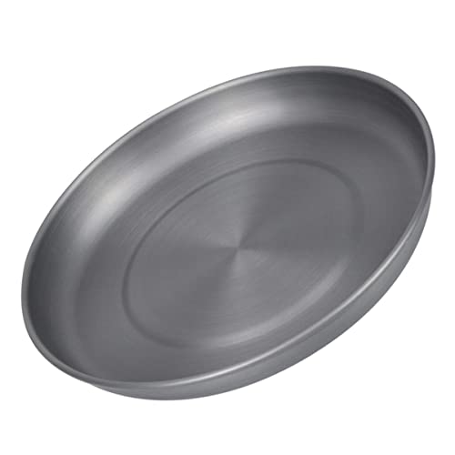 VOSAREA 1 Stück Aluminiumlegierung Servierplatte für Camping und Outdoor Tragbare Bbq und Picknickplatte für Familienfeiern und Partys Leicht und Praktisch für Essenszubereitung VOSAREA 1 Stück Aluminiumlegierung Servierplatte für Camping und Outdoor Tragbare Bbq und Picknickplatte für Familienfeiern und Partys Leicht und Praktisch für Essenszubereitung von VOSAREA