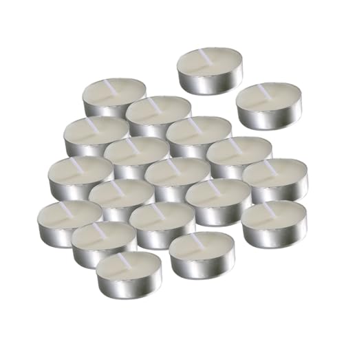 VOSAREA 100 Stück Weiße Teelichter für Die Hochzeit Runde Mini-kerzen für Romantische Dekoration VOSAREA 100 Stück Weiße Teelichter für Die Hochzeit Runde Mini-kerzen für Romantische Dekoration von VOSAREA