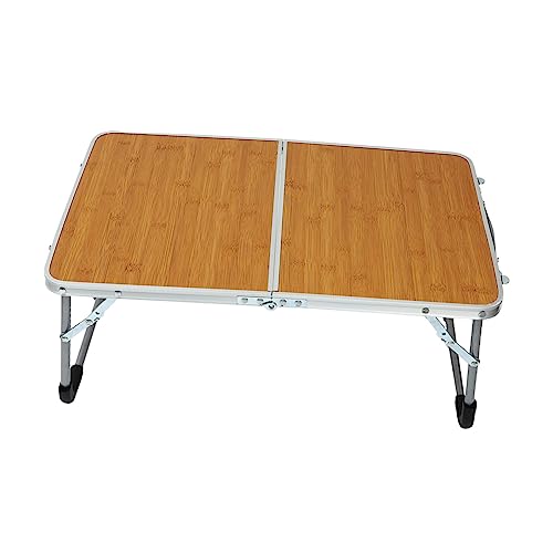 VOSAREA 1Stück Klappbarer Kleiner Multifunktionaler Haushaltstisch für Indoor und Outdoor Nutzung Laptop Schreibtisch Abendessen von VOSAREA