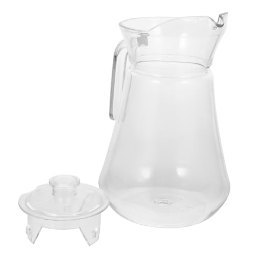 VOSAREA 1Stück Transparenter Wasserkrug aus PC Großer Kapazitäts Haushaltskessel für Küche Büro und Restaurant als für Freunde und Familie Langlebig und Sicher von VOSAREA