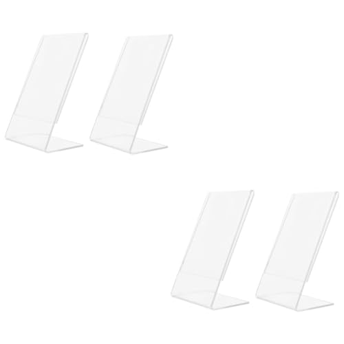 VOSAREA 4stücke Klare Acryl Bilderrahmen Transparente Foto-displays Für Zertifikate Und Erinnerungsfotos Doppelseitige Ständer Für Tisch Und Wandpräsentationen VOSAREA 4stücke Klare Acryl Bilderrahmen Transparente Foto-displays Für Zertifikate Und Erinnerungsfotos Doppelseitige Ständer Für Tisch Und Wandpräsentationen von VOSAREA