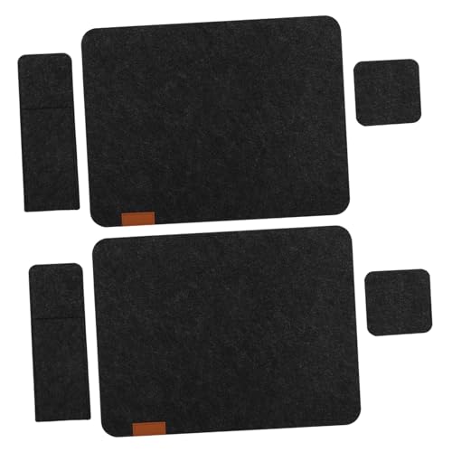 VOSAREA 2 Sets Hitzebeständiges Tischset-Set für Esstisch Wärmedämmung Tischset für Schreibtisch Tischset Tischsets-Set Dekorative Tischsets für Zuhause von VOSAREA