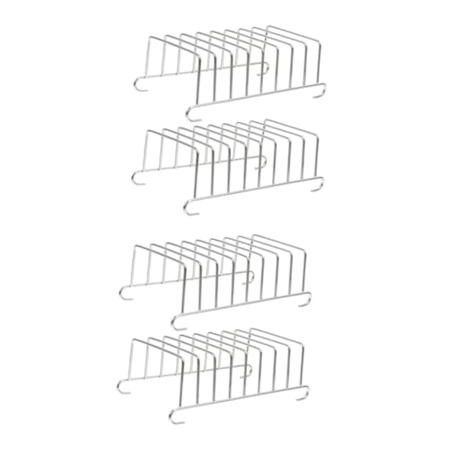 VOSAREA 2 Sätze Kochzubehör Silber Brotkühlregale Pfannendeckelhalter Ofengrill Af Draht Toastständer Kitchen Accessories Zubehör Für Heißluftfritteusen Edelstahlgestell Silver 2 Stück * 2 VOSAREA 2 Sätze Kochzubehör Silber Brotkühlregale Pfannendeckelhalter Ofengrill Af Draht Toastständer Kitchen Accessories Zubehör Für Heißluftfritteusen Edelstahlgestell Silver 2 Stück * 2 von VOSAREA