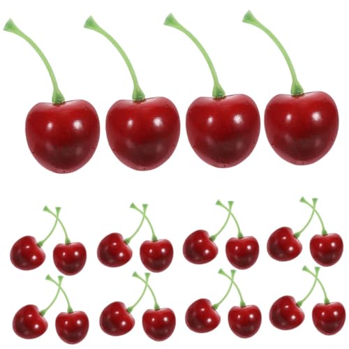 VOSAREA 25stücke Teiliges Set Künstliche Kirschen Dekorative Obst Modelle Für Fotografie Und Partydekoration Realistische Simulation Früchte Für Küchen Wohnaccessoires VOSAREA 25stücke Teiliges Set Künstliche Kirschen Dekorative Obst Modelle Für Fotografie Und Partydekoration Realistische Simulation Früchte Für Küchen Wohnaccessoires von VOSAREA