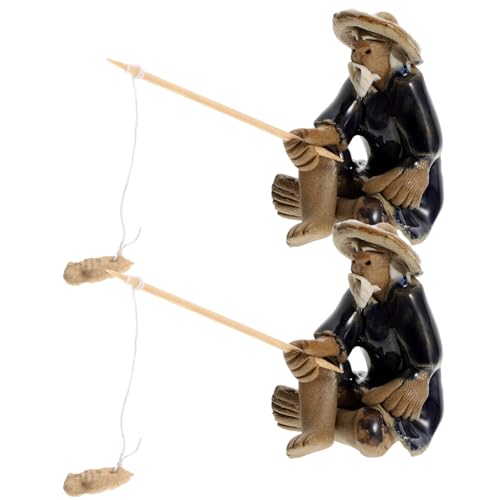 VOSAREA 2st Fischerverzierung Fischerstatue Menschliche Sitzende Angelstatue Figur Fischer Mikrolandschaftsornament Angler Sitzend Mini-Ornament Wohnkultur Pflanze Aquarium Ältere VOSAREA 2st Fischerverzierung Fischerstatue Menschliche Sitzende Angelstatue Figur Fischer Mikrolandschaftsornament Angler Sitzend Mini-Ornament Wohnkultur Pflanze Aquarium Ältere von VOSAREA