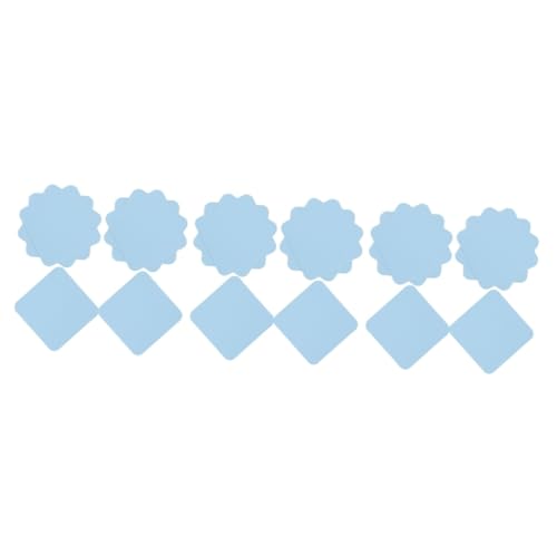 VOSAREA 3 Sätze Platzdeckchen Aus Silikon Topfuntersetzer Silikon rutschfeste Platzmatte Faltbar Dreifach Kochgeschirr Arbeitsplatten-topfauflage Wok-Matte Kieselgel Sky-Blue 8 Stück * 3 VOSAREA 3 Sätze Platzdeckchen Aus Silikon Topfuntersetzer Silikon rutschfeste Platzmatte Faltbar Dreifach Kochgeschirr Arbeitsplatten-topfauflage Wok-Matte Kieselgel Sky-Blue 8 Stück * 3 von VOSAREA