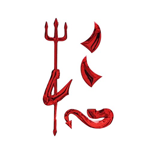 3D Auto Aufkleber Rot Teufel Dämon Autoaufkleber Emblem Selbstklebenden Dekorative Aufkleber Auto Dekoration 3D Auto Aufkleber Rot Teufel Dämon Autoaufkleber Emblem Selbstklebenden Dekorative Aufkleber Auto Dekoration von VOSAREA