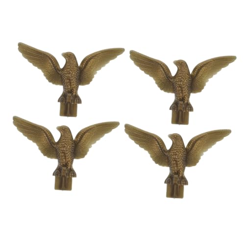 VOSAREA Fahnenmast Adler Topper 4 Stücke Kunststoff Fahnenmast Adlerspitze Ornament für Garten und Außenbereich Robust und Langlebig Einfach Anzubringen für Flaggen und Fahnendekoration VOSAREA Fahnenmast Adler Topper 4 Stücke Kunststoff Fahnenmast Adlerspitze Ornament für Garten und Außenbereich Robust und Langlebig Einfach Anzubringen für Flaggen und Fahnendekoration von VOSAREA
