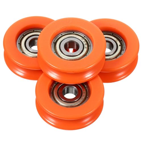 VOSAREA 4 Stück Schiebetürrolle schubfach schiene schiebetür beschlag schiebetürbeschlag Set starre Lenkrollen Gleitrolle Torrad flaschenzug Räder für Schiebetüren Du tippst Rad pom Orange VOSAREA 4 Stück Schiebetürrolle schubfach schiene schiebetür beschlag schiebetürbeschlag Set starre Lenkrollen Gleitrolle Torrad flaschenzug Räder für Schiebetüren Du tippst Rad pom Orange von VOSAREA