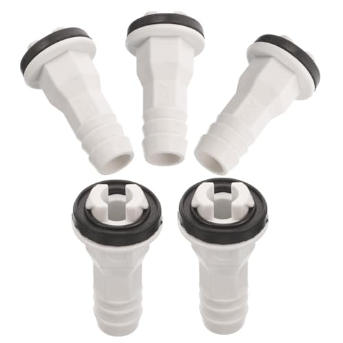 VOSAREA 5 Stück Teiliges Ablassschlauch Verbinder für Klimaanlage Adapter für Fenster Klimaanlagen aus Robustem Material und Wetterbeständig VOSAREA 5 Stück Teiliges Ablassschlauch Verbinder für Klimaanlage Adapter für Fenster Klimaanlagen aus Robustem Material und Wetterbeständig von VOSAREA
