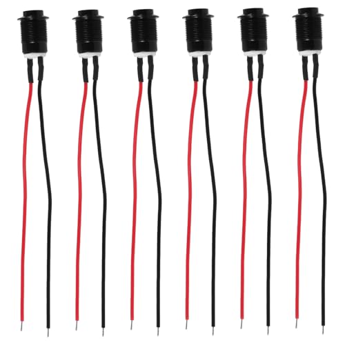VOSAREA 6 Stück Druckschalter mit Kabel Metall Taster Geeignet für Auto Boot und Industrielle Anwendungen VOSAREA 6 Stück Druckschalter mit Kabel Metall Taster Geeignet für Auto Boot und Industrielle Anwendungen von VOSAREA