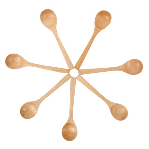 VOSAREA 7Stücke Teiliges Holzlöffel Set Japanische Designlöffel für Desserts Honig Multifunktionale Küchenutensilien aus Robustem Holz für Täglichen Gebrauch VOSAREA 7Stücke Teiliges Holzlöffel Set Japanische Designlöffel für Desserts Honig Multifunktionale Küchenutensilien aus Robustem Holz für Täglichen Gebrauch von VOSAREA