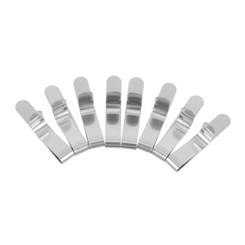 VOSAREA 8 Stück Kuchenring Clips Teilig Verstellbar Mousse Ring Befestigungsklammern für Hohe Backringe Einfach zu Verwenden für Torten Gebäck Backen zu Hause und Profi von VOSAREA