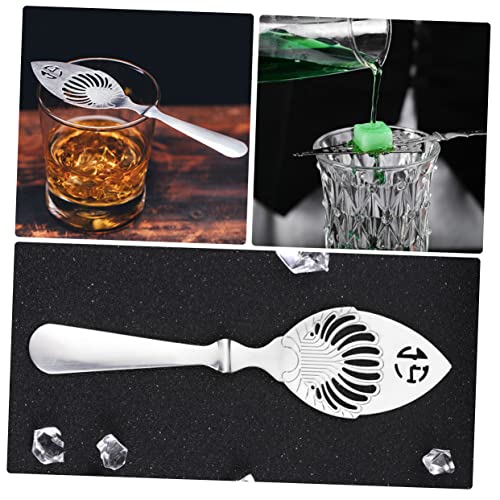 VOSAREA Absinthe Löffel mit Multifunktionale Kochutensilie für Bar Eleganter Filterlöffel Baumblatt Silber für Zuhause Restaurant und Partys VOSAREA Absinthe Löffel mit Multifunktionale Kochutensilie für Bar Eleganter Filterlöffel Baumblatt Silber für Zuhause Restaurant und Partys von VOSAREA