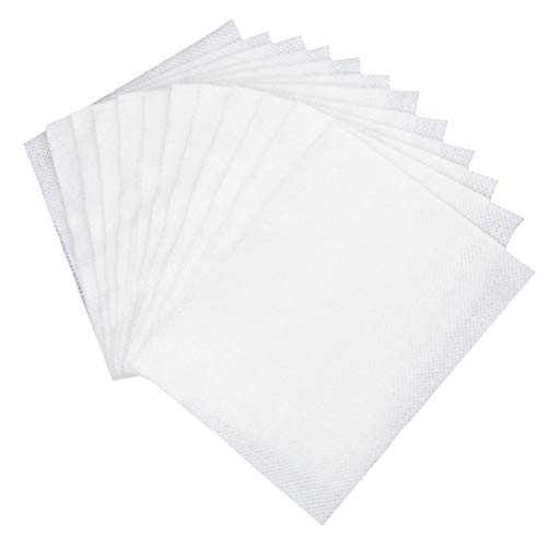 VOSAREA Bettwäsche 48 Pcs W?sche Blatt Papier Anti F?rbung Film W?sche Waschmaschine Verwendet Gemischte Beweis Farbe Absorption Blatt Anti F?rben Papier Wei? 14X11cm Hausmeisterbedarf von VOSAREA