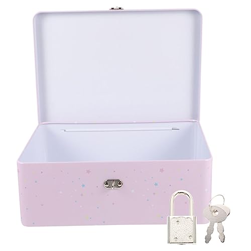 VOSAREA Blechdose mit Schloss Retro Aufbewahrungsbox für Schmuck und Kleinigkeiten Vielseitige Desktop Organizer Box mit Schlüssel Mittelgroß Einhorn Design VOSAREA Blechdose mit Schloss Retro Aufbewahrungsbox für Schmuck und Kleinigkeiten Vielseitige Desktop Organizer Box mit Schlüssel Mittelgroß Einhorn Design von VOSAREA