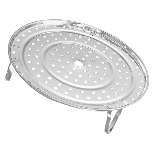 VOSAREA Dampfgarer mit Abnehmbaren Füßen Multifunktionale Dampfschale für Gesundes Kochen Dampfgarer Rack für Teigtaschen Eier und Leicht und Kompakt für Töpfe von VOSAREA