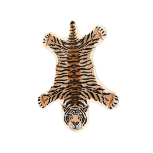 VOSAREA Tiger-Design rutschfeste Fußmatte Für Badezimmer Und Haushalt Dekorative Tiger-Doormat Saugfähig Und Langlebig Ergänzung Für Ihren Eingangsbereich von VOSAREA