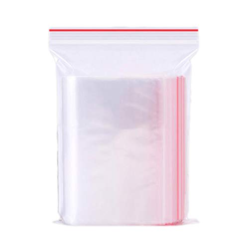 Druckverschlussbeutel Transparent Lebensmittelecht Wiederverschließbar 9x13cm 100 Stück Druckverschlussbeutel Transparent Lebensmittelecht Wiederverschließbar 9x13cm 100 Stück von VOSAREA