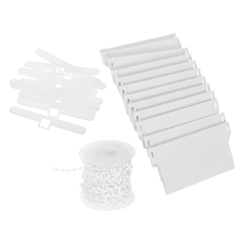 VOSAREA Ersatzteile für Lamellen und Beschwerungsplatten für Fensterdekoration und Reparatur von Vorhängen VOSAREA Ersatzteile für Lamellen und Beschwerungsplatten für Fensterdekoration und Reparatur von Vorhängen von VOSAREA