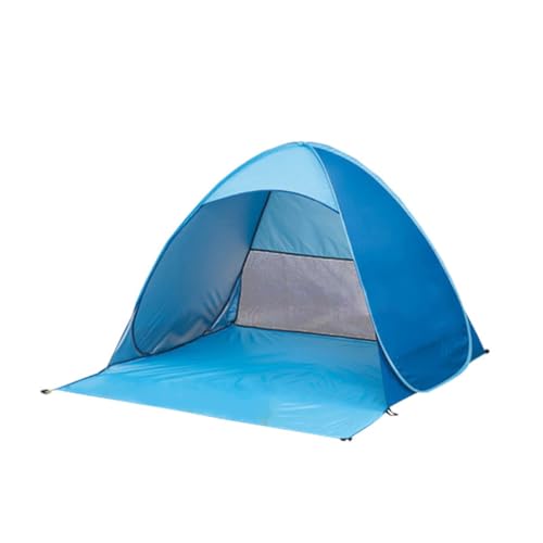 VOSAREA Faltbares Strandzelt mit UV Schutz Automatisches Pop Up Design Wasserdichtes Camping für Personen Tragbar mit Tragetasche für Strand und Outdoor Aktivitäten von VOSAREA