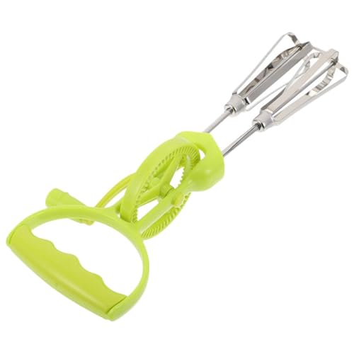 VOSAREA Handkurbel Eiermixer aus und Kunststoff Ergonomischer Handmixer für Schnelles und Effizientes Rühren von Eiern und Zutaten für Backanfänger und Profis von VOSAREA