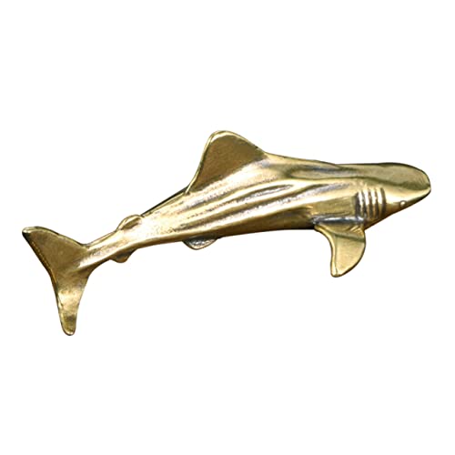 VOSAREA Messing Hai Retro Spielzeug Miniatur Fischfigur Mini Spielzeug Mini Hai Figur Chinesisches Kleines Tierspielzeug Tisch Hai Mha Plüsch Handdekor Meeresfigur VOSAREA Messing Hai Retro Spielzeug Miniatur Fischfigur Mini Spielzeug Mini Hai Figur Chinesisches Kleines Tierspielzeug Tisch Hai Mha Plüsch Handdekor Meeresfigur von VOSAREA