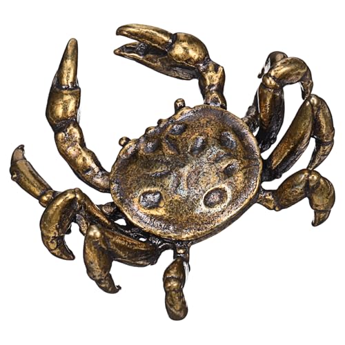 VOSAREA Messing Krebs Dekofigur Rustikales Tierornament Für Tisch Und Stranddekoration Hochwertige Handwerkskunst Für Desktop-deko Einzigartig Und Langlebig VOSAREA Messing Krebs Dekofigur Rustikales Tierornament Für Tisch Und Stranddekoration Hochwertige Handwerkskunst Für Desktop-deko Einzigartig Und Langlebig von VOSAREA
