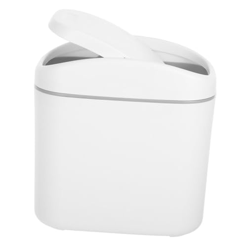 VOSAREA Mini Mülleimer mit Deckel Eleganter Schreibtisch Abfallkorb für Büro und Zuhause Praktischer Schmaler Müllbehälter für Sauberes Arbeiten VOSAREA Mini Mülleimer mit Deckel Eleganter Schreibtisch Abfallkorb für Büro und Zuhause Praktischer Schmaler Müllbehälter für Sauberes Arbeiten von VOSAREA