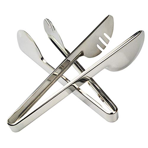 VOSAREA Multifunktionale Bbq Zange zum Greifen von Steak Pizza Brot und Lebensmittelechtes Material Runde Spitze Grillzange für Partys und Outdoor Aktivitäten VOSAREA Multifunktionale Bbq Zange zum Greifen von Steak Pizza Brot und Lebensmittelechtes Material Runde Spitze Grillzange für Partys und Outdoor Aktivitäten von VOSAREA