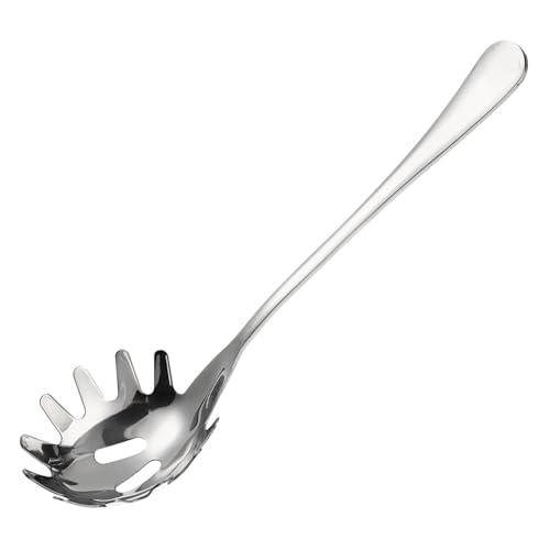 VOSAREA Multifunktionaler Spaghetti Server Hitzebeständiger Nudel Löffel für Pasta Eier und Eiswürfel Robuste Küchenhilfe für Restaurant und Zuhause VOSAREA Multifunktionaler Spaghetti Server Hitzebeständiger Nudel Löffel für Pasta Eier und Eiswürfel Robuste Küchenhilfe für Restaurant und Zuhause von VOSAREA