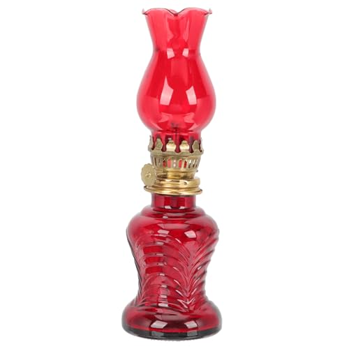 VOSAREA Petroleumlampe Aus Glas Mini-Laterne Einzigartige Beleuchtung Öllicht Vintage Hochzeitsdeko Retro-petroleumlampe Öllaternen Für Den Innenbereich Rustikale Laterne Türdekoration Rot VOSAREA Petroleumlampe Aus Glas Mini-Laterne Einzigartige Beleuchtung Öllicht Vintage Hochzeitsdeko Retro-petroleumlampe Öllaternen Für Den Innenbereich Rustikale Laterne Türdekoration Rot von VOSAREA