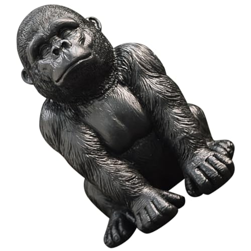 VOSAREA Gorilla Figurine Aus Resin Für Wohnzimmer Und Büro Dekorative Gorilla Statue Für Schreibtisch Und Regale Einzigartiges Wohnaccessoire Elegantem VOSAREA Gorilla Figurine Aus Resin Für Wohnzimmer Und Büro Dekorative Gorilla Statue Für Schreibtisch Und Regale Einzigartiges Wohnaccessoire Elegantem von VOSAREA