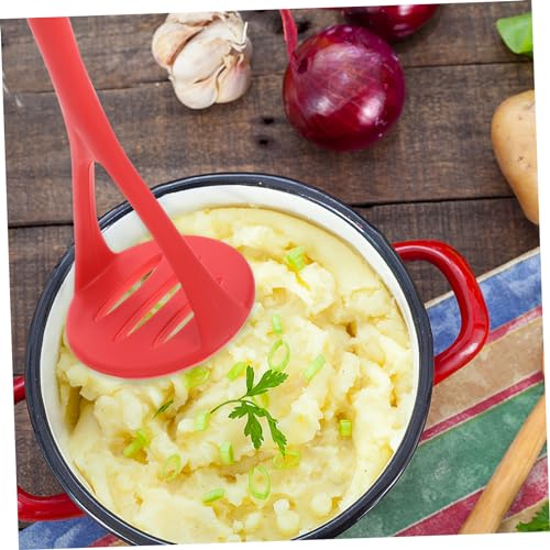 VOSAREA Silikon Kartoffelstampfer Küchenhelfer aus Lebensmittelechtem Silikon für Kartoffelpüree Obst und Gemüse Rutschfester Griff Leicht zu Reinigen Manuelle Lebensmittelpresse VOSAREA Silikon Kartoffelstampfer Küchenhelfer aus Lebensmittelechtem Silikon für Kartoffelpüree Obst und Gemüse Rutschfester Griff Leicht zu Reinigen Manuelle Lebensmittelpresse von VOSAREA