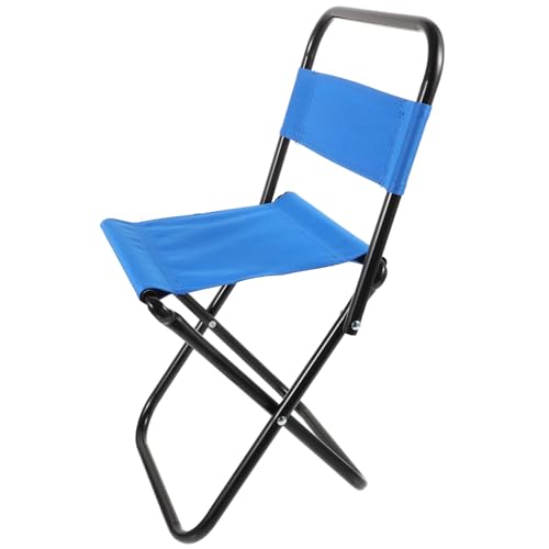 VOSAREA Tragbarer Klappstuhl für Outdoor Aktivitäten und Faltbar für Camping Angeln Garten und Reisen Tragkraft Komfortabler Rückhalt Kompaktes Design von VOSAREA