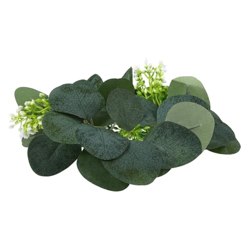 VOSAREA Trockenblumen Kranz Girlandendekoration Kerzenhalter Frühlingsdekoration Hochzeitsdekoration Eukalyptus Kerzenkränze Ringe Weihnachtstischkranz Kerzenringe Für Stumpenkerzen Partykranz Grüne VOSAREA Trockenblumen Kranz Girlandendekoration Kerzenhalter Frühlingsdekoration Hochzeitsdekoration Eukalyptus Kerzenkränze Ringe Weihnachtstischkranz Kerzenringe Für Stumpenkerzen Partykranz Grüne von VOSAREA