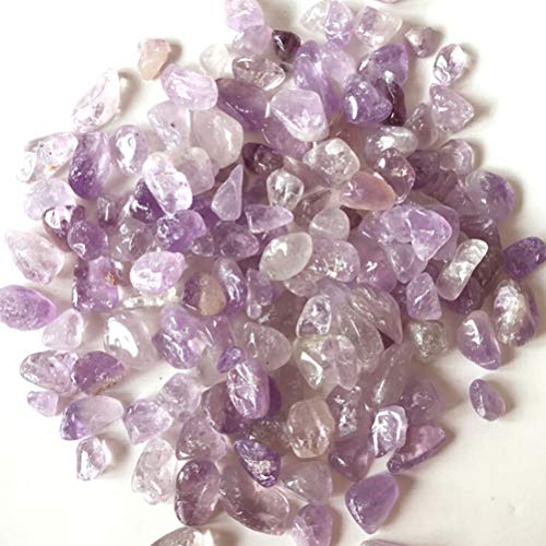 VOSAREA Trommelsteine poliert getrommelt Kies lila Kristall Steine Aquarien Aquarium Dekoration liefert 100g 9-12mm VOSAREA Trommelsteine poliert getrommelt Kies lila Kristall Steine Aquarien Aquarium Dekoration liefert 100g 9-12mm von VOSAREA