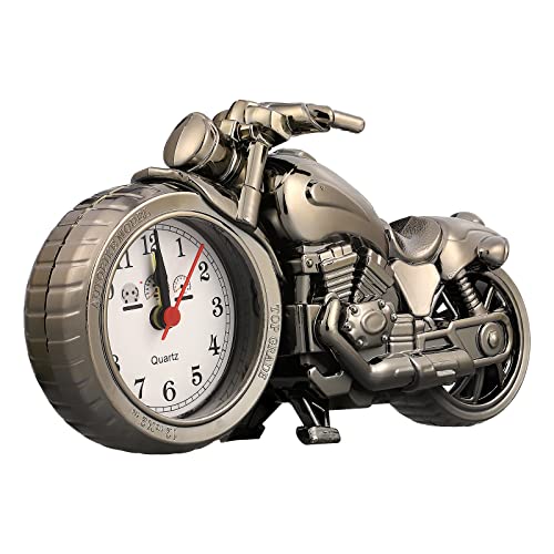 VOSAREA Vintage Wecker Motorrad Modell einzigartiges Geschenk für Motor Lovers Home Decor von VOSAREA