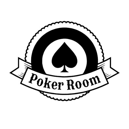 Vosarea Removable Wall Sticker Wandaufkleber Poker Room Wandsticker Wandgemälde Wand Poster Wandbild Aufkleber Wandtattoo Tapete Home Restaurant Wand Deko Sofa Background Wall Sticker von VOSAREA