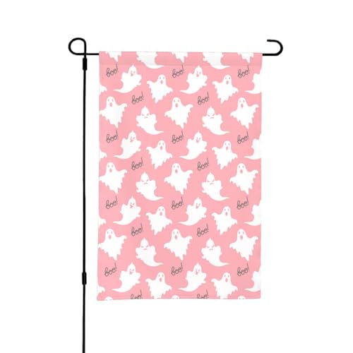 Boo3 Halloween-Gartenflaggen, 30,5 x 45,7 cm, doppelseitig, kleine Gartenflaggen, Hofflaggen für draußen, Halloween-Dekoration, Outdoor-Dekoration Boo3 Halloween-Gartenflaggen, 30,5 x 45,7 cm, doppelseitig, kleine Gartenflaggen, Hofflaggen für draußen, Halloween-Dekoration, Outdoor-Dekoration von VOSERY