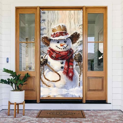 Merry Christmas No.131 Türabdeckungen Dekorativ - Indoor Outdoor Tür Banner Dekorationen Weihnachtsdekorationen Merry Christmas No.131 Türabdeckungen Dekorativ - Indoor Outdoor Tür Banner Dekorationen Weihnachtsdekorationen von VOSERY