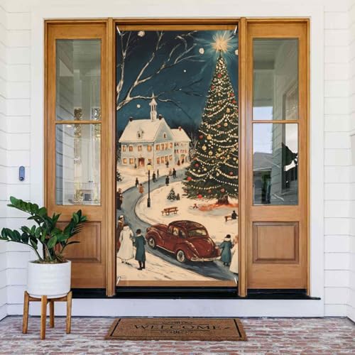 Merry Christmas No.135 Türabdeckungen Dekorativ - Indoor Outdoor Tür Banner Dekorationen Weihnachtsdekorationen Merry Christmas No.135 Türabdeckungen Dekorativ - Indoor Outdoor Tür Banner Dekorationen Weihnachtsdekorationen von VOSERY