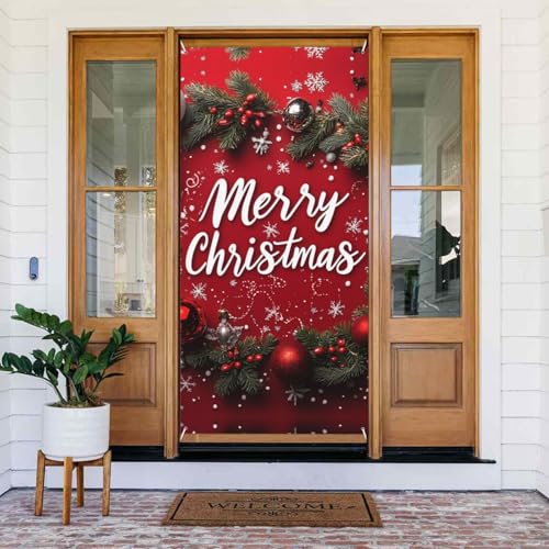 Merry Christmas No.150 Türabdeckungen Dekorativ - Indoor Outdoor Tür Banner Dekorationen Weihnachtsdekorationen Merry Christmas No.150 Türabdeckungen Dekorativ - Indoor Outdoor Tür Banner Dekorationen Weihnachtsdekorationen von VOSERY