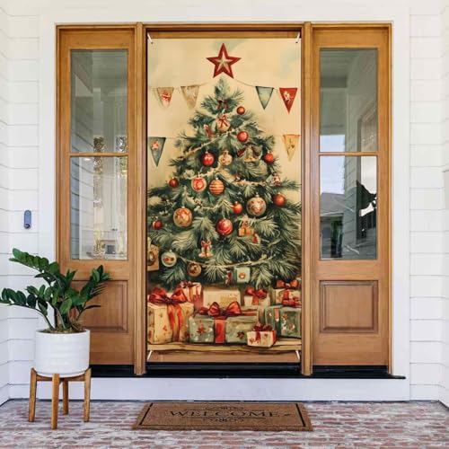 Merry Christmas No.165 Türabdeckungen Dekorativ - Indoor Outdoor Tür Banner Dekorationen Weihnachtsdekorationen Merry Christmas No.165 Türabdeckungen Dekorativ - Indoor Outdoor Tür Banner Dekorationen Weihnachtsdekorationen von VOSERY