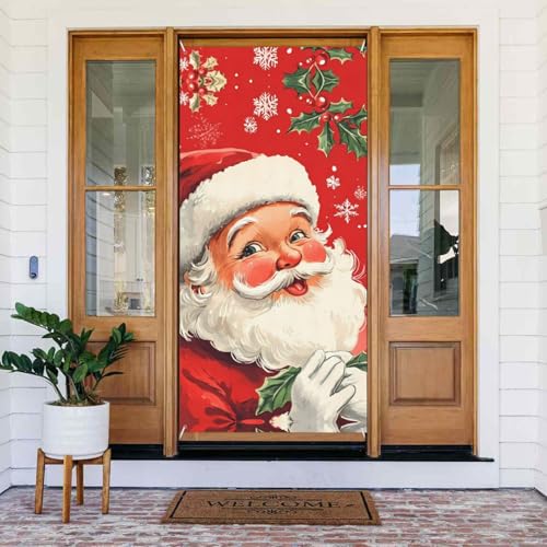 Merry Christmas No.192 Türabdeckungen Dekorativ - Indoor Outdoor Tür Banner Dekorationen Weihnachtsdekorationen Merry Christmas No.192 Türabdeckungen Dekorativ - Indoor Outdoor Tür Banner Dekorationen Weihnachtsdekorationen von VOSERY