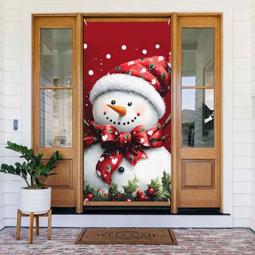 Merry Christmas No.193 Türabdeckungen Dekorativ - Indoor Outdoor Tür Banner Dekorationen Weihnachtsdekorationen Merry Christmas No.193 Türabdeckungen Dekorativ - Indoor Outdoor Tür Banner Dekorationen Weihnachtsdekorationen von VOSERY