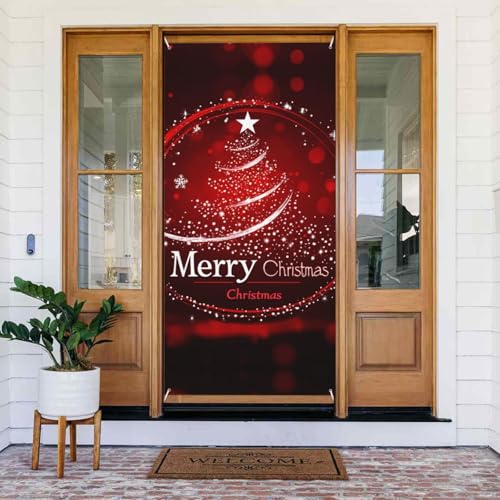 Merry Christmas No.224 Türabdeckungen Dekorativ - Indoor Outdoor Tür Banner Dekorationen Weihnachtsdekorationen Merry Christmas No.224 Türabdeckungen Dekorativ - Indoor Outdoor Tür Banner Dekorationen Weihnachtsdekorationen von VOSERY